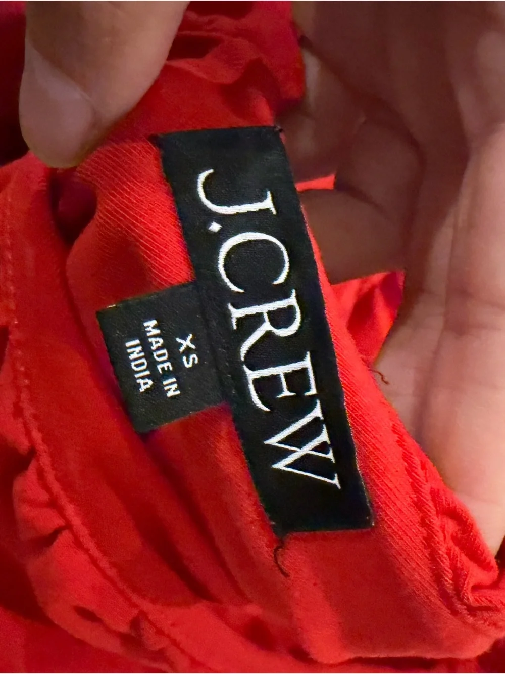 J. Crew Bright Red Tank Top